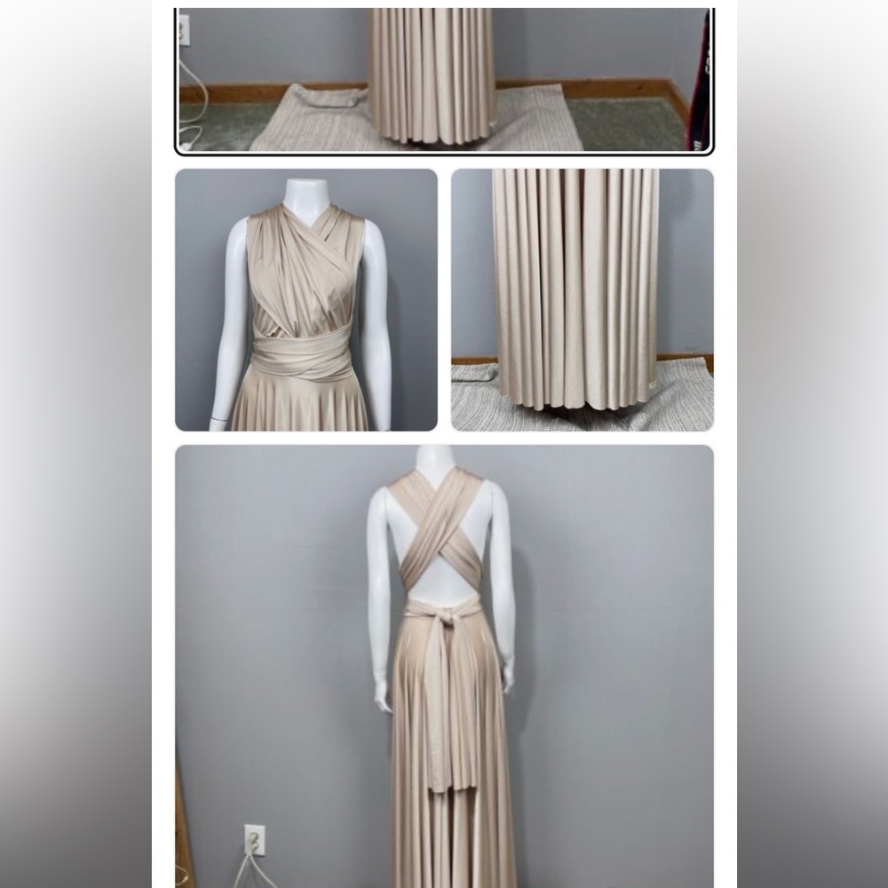 Twobirds Blush Backless Dress - Picture 6 of 6